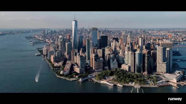 通过 Runway Gen-4 References，无需搭建场地、无需群演，瞬间生成逼真的复古场景。-百货之家