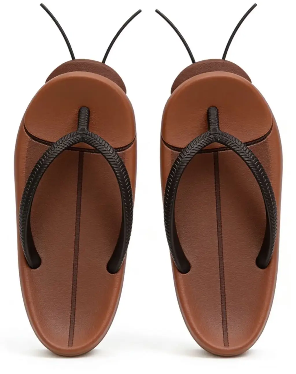 别具一格的蟑螂拖鞋-百货之家